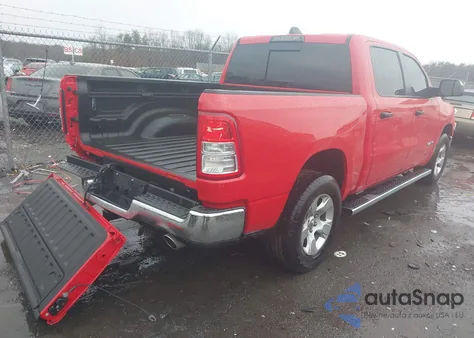 2023 Ram 1500 Big Horn 4X2 5'7 Box from USA, damaged, VIN 1C6RREFT0PN625868